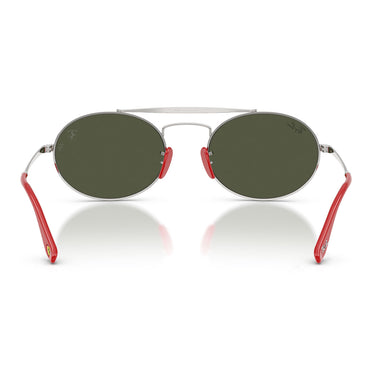 Ray-Ban Sonnenbrille RB3775M F00731 Ferrari Silber/Grün Unisex 4