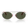 Ray-Ban Sunglasses RB3775M F00731 Ferrari Silver/Green Unisex