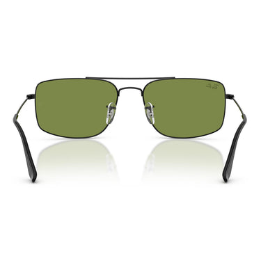Ray-Ban Occhiali da Sole RB3779 002/4E Explorer 3 Nero/Verde Unisex 3