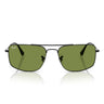 Ray-Ban Occhiali da Sole RB3779 002/4E Explorer 3 Nero/Verde Unisex