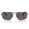 Ray-Ban Occhiali da Sole RB3779 002 B1 Explorer 3 Nero Grigio Scuro Unisex