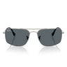 Ray-Ban Occhiali da Sole RB3779 004 R5 Explorer 3 Gunmetal Blu Unisex 5