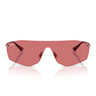 Ray-Ban Occhiali da Sole RB3781 004 75 Alix Gunmetal Rosso Hiper Unisex 