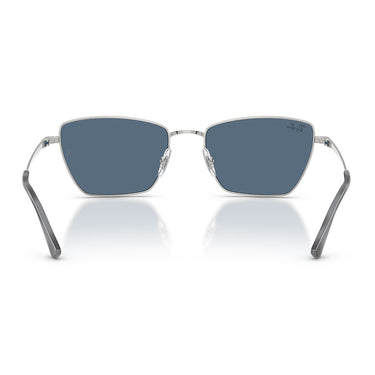 Ray-Ban Occhiali da Sole RB3783 003 80 Drea Argento Blu Scuro Unisex 4
