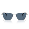 Ray-Ban Occhiali da Sole RB3783 003 80 Drea Argento Blu Scuro Unisex 