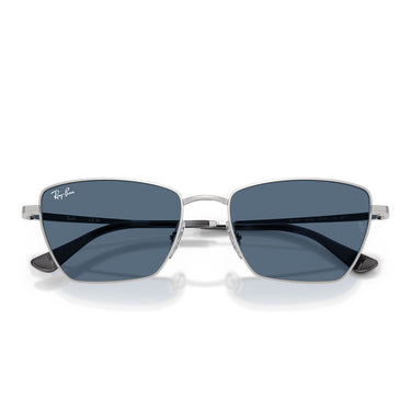 Ray-Ban Occhiali da Sole RB3783 003 80 Drea Argento Blu Scuro Unisex 5