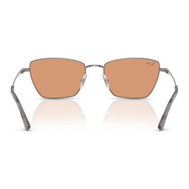 Ray-Ban Occhiali da Sole RB3783 004 7 Drea Gunmetal Arancione Unisex  4