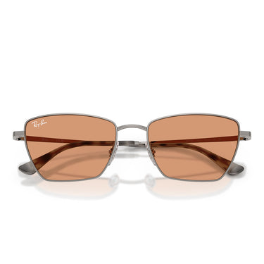 Ray-Ban Occhiali da Sole RB3783 004 7 Drea Gunmetal Arancione Unisex  5