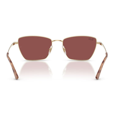 Ray-Ban Occhiali da Sole RB3783 921375 Drea Oro Pallido Violetto Scuro Unisex  4