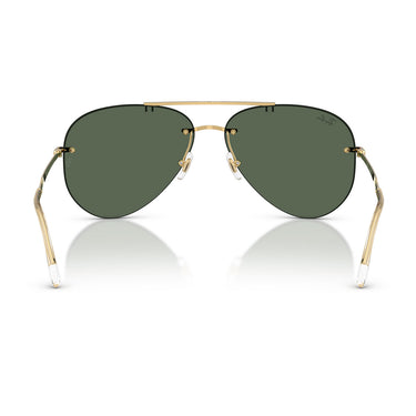 Ray-Ban Occhiali da Sole RB3791 001 71 Oro Arista Verde Scuro Unisex 4