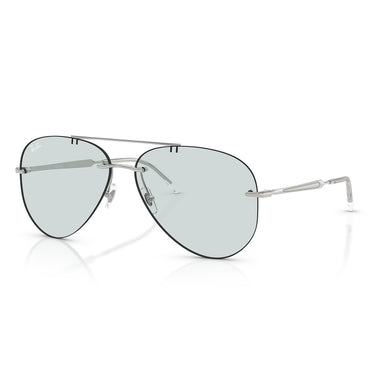 Ray-Ban Occhiali da Sole RB3791 003 M1 Argento Smeraldo Unisex Fotocromatici 3