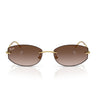 Ray-Ban Occhiali da Sole RB3792 001 13 Oro Arista Marrone Sfumato Unisex