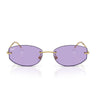 Ray-Ban Occhiali da Sole RB3792 001 1A Oro Arista Viola Unisex 