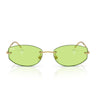 Ray-Ban Occhiali da Sole RB3792 001 2 Oro Arista Verde Chiaro Unisex 
