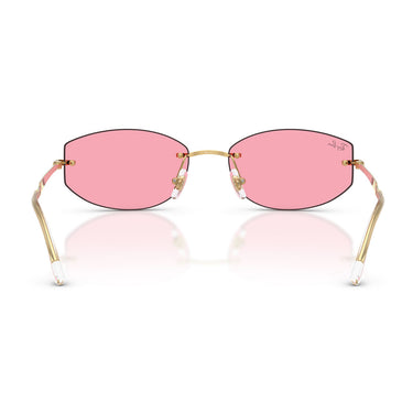 Ray-Ban Occhiali da Sole RB3792 001 84 Oro Arista Rosa Unisex  4