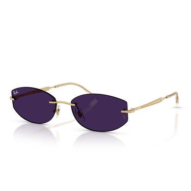 Ray-Ban Occhiali da Sole RB3792 001 MH Oro Arista Ametista Unisex Fotocromatici  4