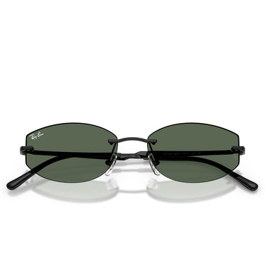 Ray-Ban Occhiali da Sole RB3792 002 71 Nero Verde Scuro Unisex  5