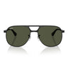 Ray-Ban Occhiali da Sole RB3793 002 31 Bill Max Nero Verde Unisex 