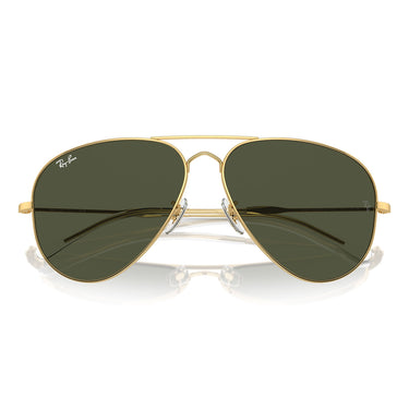Ray-Ban Gafas de Sol RB3825 001/31 Old Aviator Oro/Verde Unisex 6