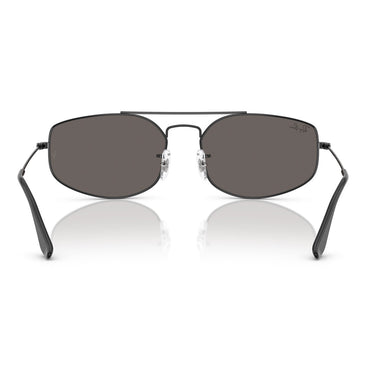 Ray-Ban Lunettes de Soleil RB3845 002/B1 Explorer 5 Noir/Gris Foncé Unisexe 3