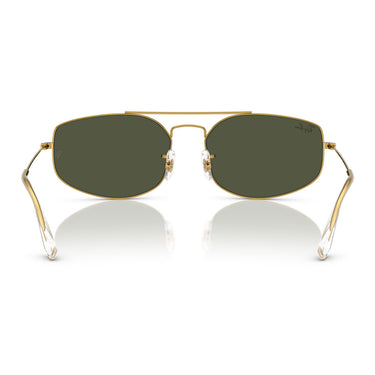 Ray-Ban Lunettes de Soleil RB3845 919631 Explorer 5 Or/Vert G-15 Unisexe 4