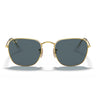 Ray-Ban Okulary Przeciwsłoneczne RB3857 9196R5 Frank Złoto/Niebieski Unisex