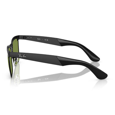 Ray-Ban Occhiali da Sole RB3875 006/4E Wayfarer Deluxe Nero/Verde Unisex 2