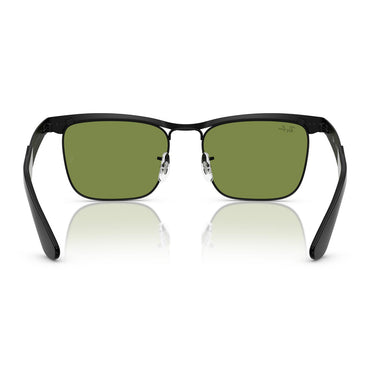 Ray-Ban Occhiali da Sole RB3875 006/4E Wayfarer Deluxe Nero/Verde Unisex 3