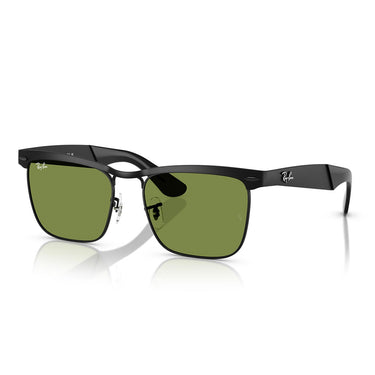 Ray-Ban Occhiali da Sole RB3875 006/4E Wayfarer Deluxe Nero/Verde Unisex 1