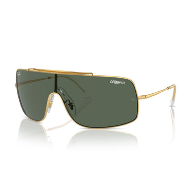 Ray-Ban Gafas de Sol RB3897 001/71 Wings III Oro/Verde Unisex 2