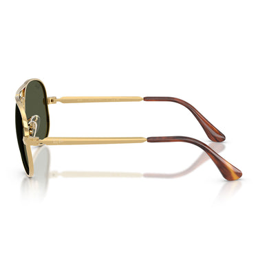 Ray-Ban Occhiali da Sole RB3925 001/31 Aviator Max Oro Arista/Verde Unisex 3