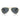 Ray-Ban Occhiali da Sole RB3925 001/R5 Aviator Max Oro Arista/Blu Unisex