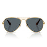 Ray-Ban Okulary Przeciwsłoneczne RB3925 001/R5 Aviator Max Złoto Arista/Niebieski Unisex