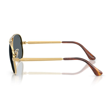 Ray-Ban Occhiali da Sole RB3925 001/R5 Aviator Max Oro Arista/Blu Unisex 3
