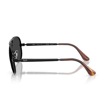 Ray-Ban Occhiali da Sole RB3925 002/48 Aviator Max Nero/Nero Unisex Polarizzati 3