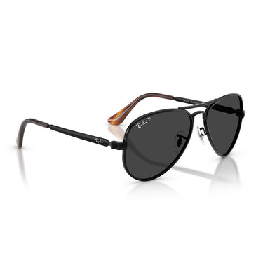 Ray-Ban Occhiali da Sole RB3925 002/48 Aviator Max Nero/Nero Unisex Polarizzati 5
