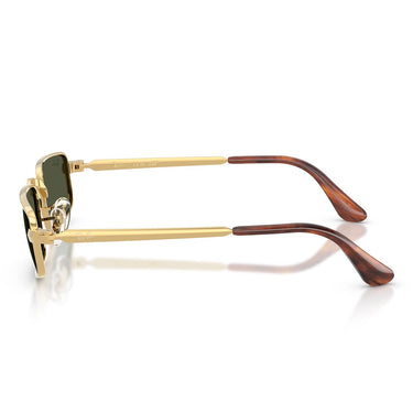 Ray-Ban Occhiali da Sole RB3927 001/31 x ASAP Rocky Oro Arista/Verde Unisex 2