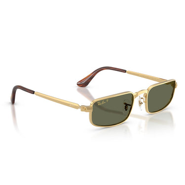 Ray-Ban Occhiali da Sole RB3927 001/58 x ASAP Rocky Oro Arista/Verde Unisex Polarizzati 4