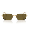 Ray-Ban Occhiali da Sole RB3928 001 73 x ASAP Rocky Oro Arista Marrone Scuro Unisex  