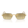 Ray-Ban Occhiali da Sole RB3928 001 7I x ASAP Rocky Oro Arista Marrone Specchiato Unisex  