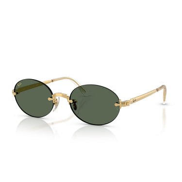 Ray-Ban Occhiali da Sole RB3929 001 71 x ASAP Rocky Oro Arista Verde Scuro Unisex 2