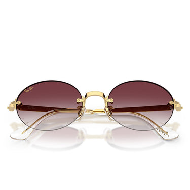 Ray-Ban Occhiali da Sole RB3929 001 8H x ASAP Rocky Oro Arista Viola Sfumato Unisex 5