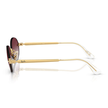 Ray-Ban Occhiali da Sole RB3929 001 8H x ASAP Rocky Oro Arista Viola Sfumato Unisex 3
