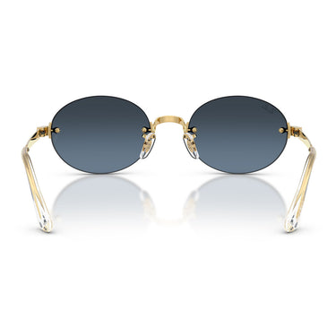 Ray-Ban Occhiali da Sole RB3929 001 S2 x ASAP Rocky Oro Arista Blu Sfumato Unisex 4