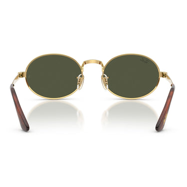 Ray-Ban Occhiali da Sole RB3931 001/31 x ASAP Rocky Oro Arista/Verde Unisex 3