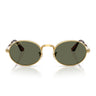 Ray-Ban Occhiali da Sole RB3931 001 58 x ASAP Rocky Oro Arista Verde Unisex Polarizzati  