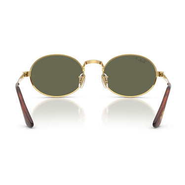 Ray-Ban Occhiali da Sole RB3931 001 58 x ASAP Rocky Oro Arista Verde Unisex Polarizzati  4