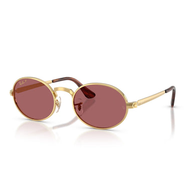 Ray-Ban Occhiali da Sole RB3931 001 AF x ASAP Rocky Oro Arista Viola Unisex Polarizzati  2