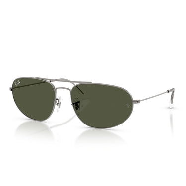 Ray-Ban Sonnenbrille RB3945 004/31 Gunmetal/Grün Unisex 4