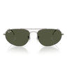 Ray-Ban Lunettes de Soleil RB3945 004/31 Gunmetal/Vert Unisexe